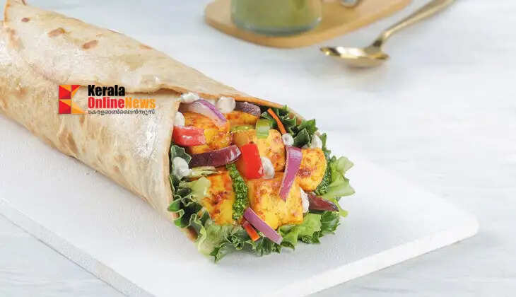 PaneerVegetableWrap