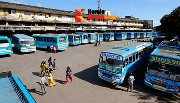 'We should be heard too'; Private bus owners protest against the announcement of free travel for women in KSRTC buses