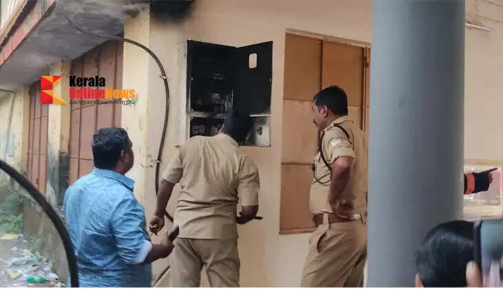 Fire breaks out in school building in Thiruvalla
