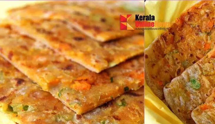 vegetable stuffed chapati