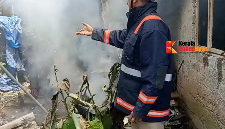 Fire spreads from the kitchen; house partially gutted in Thiruvalla.