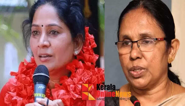 K K Shailaja says remarks against U Pratibha are a new example of Congress's misogyny