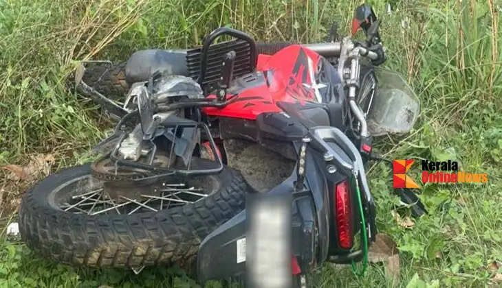 Accident: Youth dies after losing control of bike and hitting wall in Palakkad