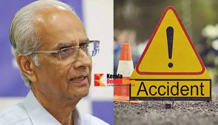Student dies tragically after being hit by the car in which Travancore Devaswom President K. Jayakumar was traveling.