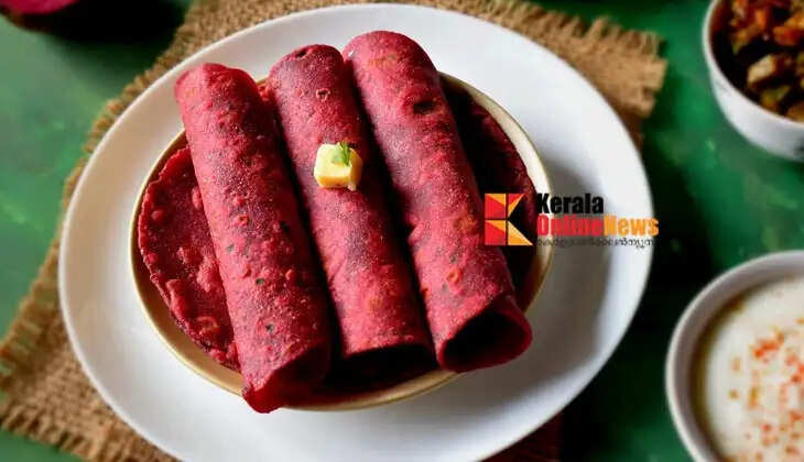 beetroot chapati
