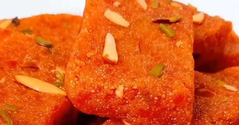 carrot coconut burfi