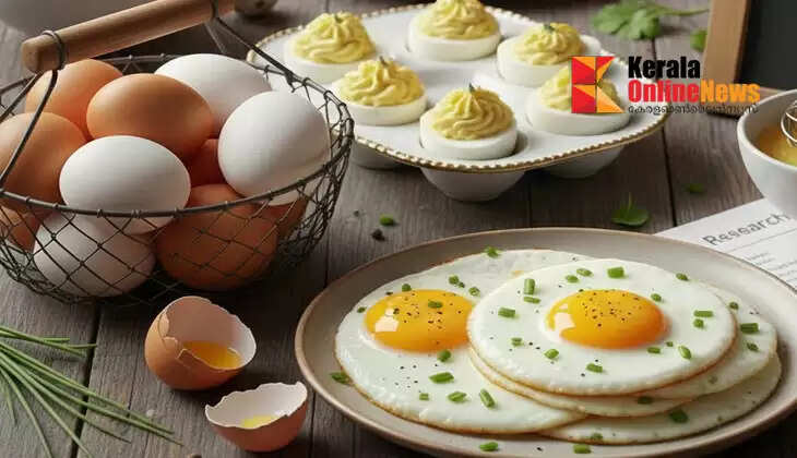 Eat eggs with courage.