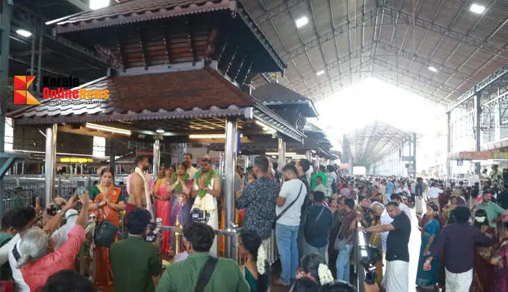 416 weddings in seven hours; Guruvayur Temple scripts history.
