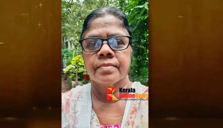 Fifth Bavukkattu Parvathy Amma Memorial Award goes to palliative care volunteer Daini Thomas.