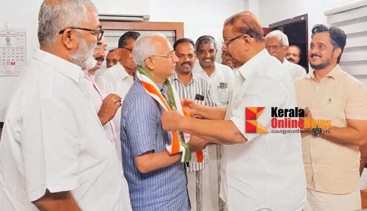 Advocate Karim Cheleri met MP K Sudhakaran