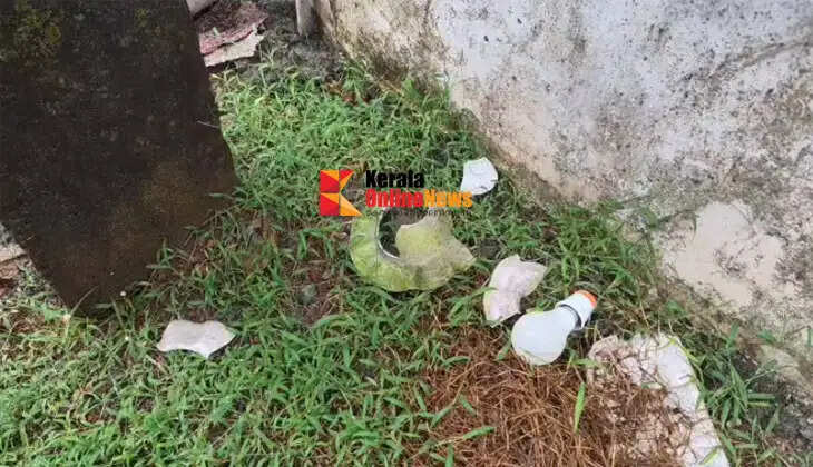 Two houses damaged by lightning at Kodallur, Parasshinikadavu.43
