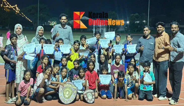New Mappila UP School emerges as LP and UP category champions at Kannur North Sub-District Sports Festival