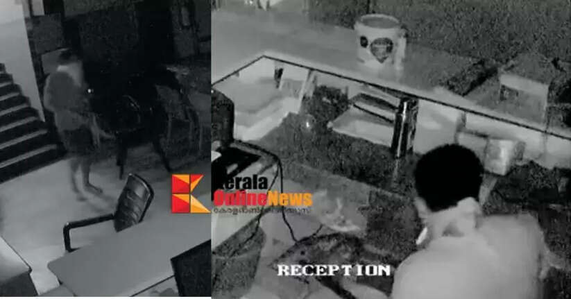 Robbery at a private hospital in Thalappu, Kannur: CCTV footage of the armed thief has been obtained