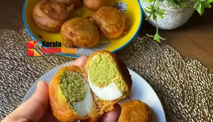 A variety of chutneys with eggs