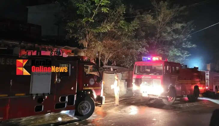 Paint godown in Chonadam burnt down, owner says loss of Rs. 1.5 crore