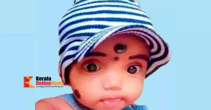 The baby was admitted to Nilambur District Hospital with high fever and vomiting; the mother, who had been waiting to see the doctor, found the baby dead in her arms.