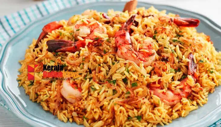 shrimp biryani