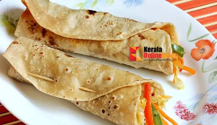 Chapathi Veg Roll'