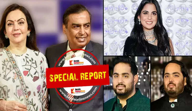 mukesh ambani family