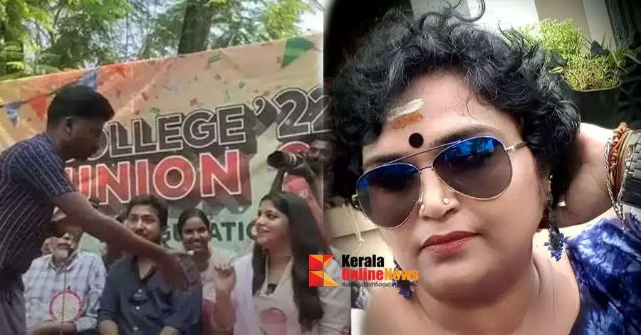 Misbehave to actress aparna balamurali law Collège student 