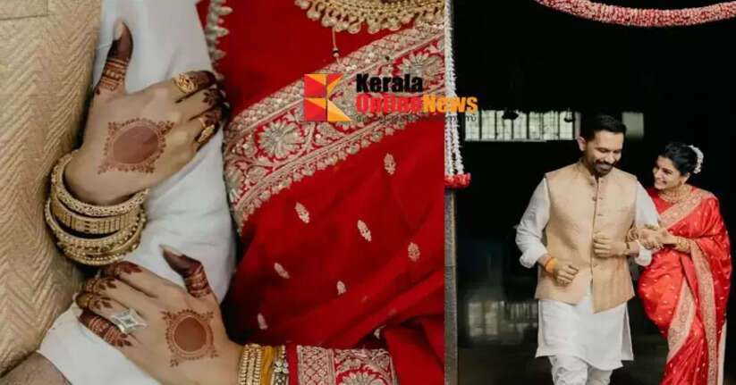 Samantha on Raj's shoulder; Wedding pictures go viral, fans wish her well