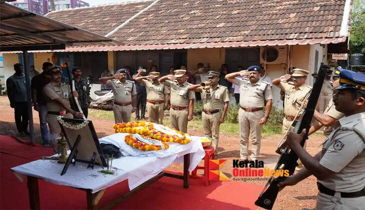Ten years of commendable service Chetak from the Kannur City Police Dog Squad bids farewell