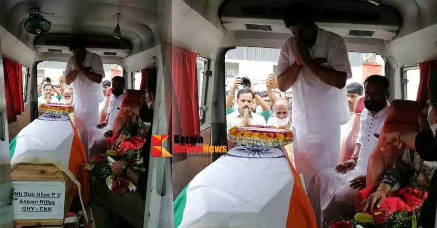To the dead body of the soldier of Thaliparambu Bakalam