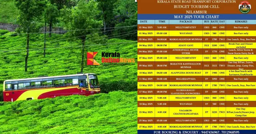 KSRTC's fun trip from Nilambur to celebrate the holidays