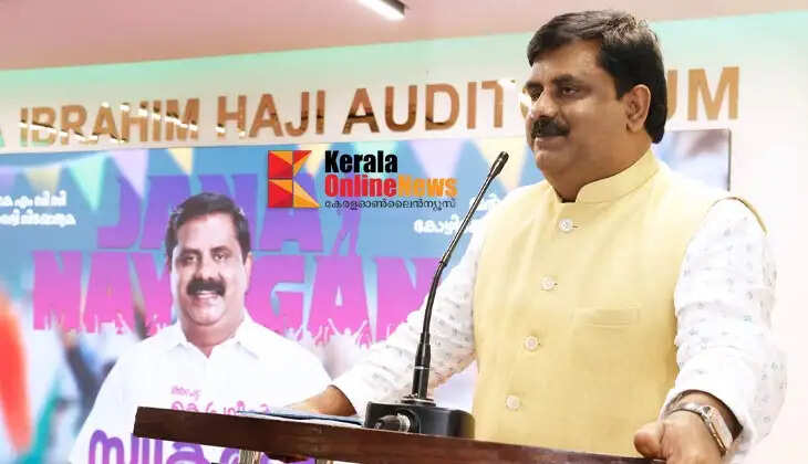 Reception for MLA K. Praveen Kumar upon his arrival in Dubai for a brief visit.