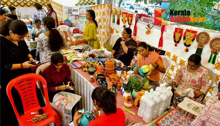 Students' exhibition and marketing fair stands out in Kalotsava Nagari
