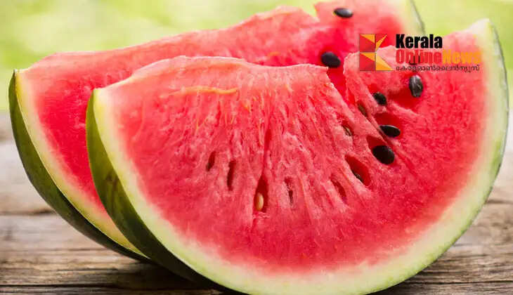 Add a pinch of salt when eating watermelon...