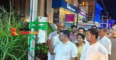 30 street lights lit on the highway from Chamber Hall to Thanaware: Mayor inaugurated