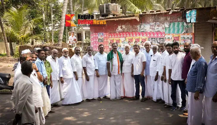 Rajeevan Kappacheri actively involved in Angathatti; enthusiastically takes public tour of Kallyassery