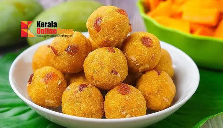 delicious mango laddu