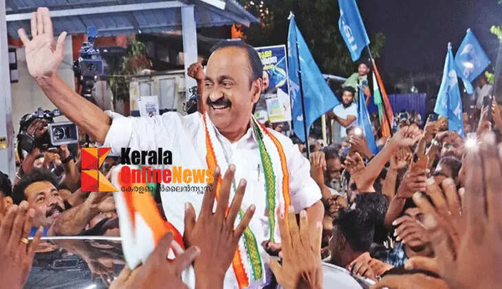 Who will be the Chief Minister..? Congress workers take to the streets as VD Satheesan