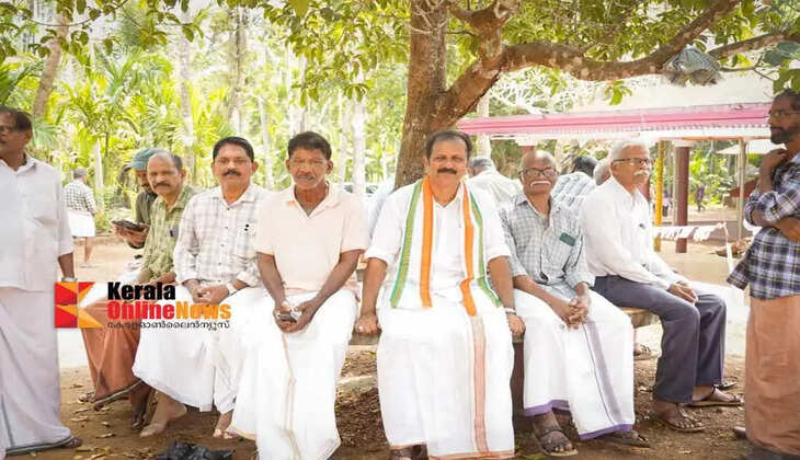 Kallyassery constituency UDF candidate Adv Rajeevan Kappacheri election campaign