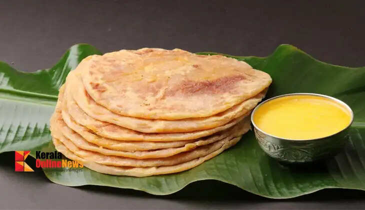 Puran Poli; a traditional, sweet dish from Maharashtra.