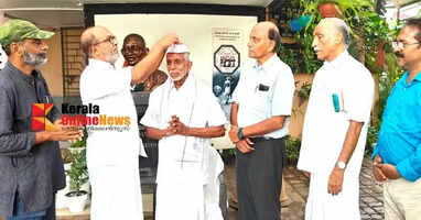 Freedom fighter Mathew M. Kandathil's hunger strike against drug addiction begins