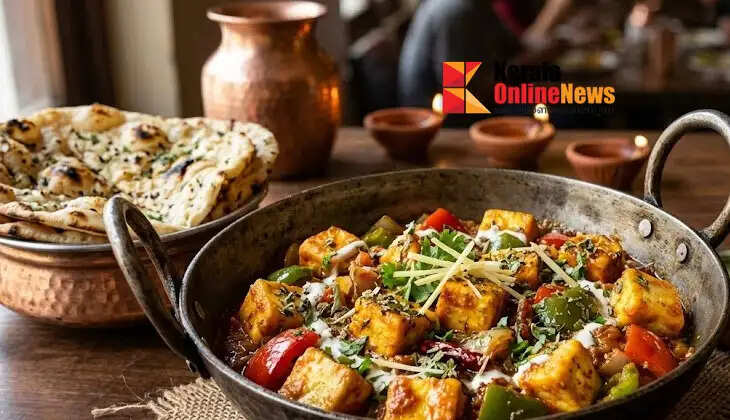 Restaurant style Kadai Paneer is now available at home