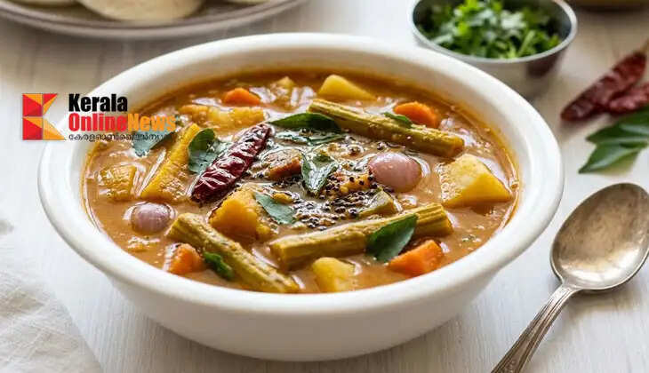 This curry is enough to make your lunch delicious.