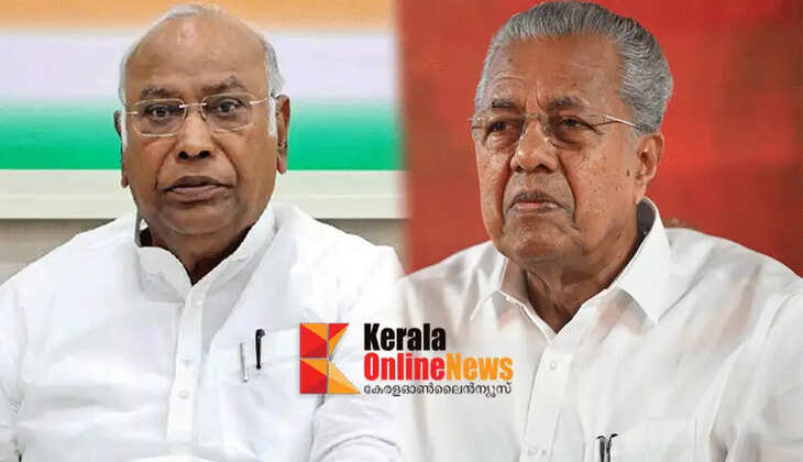 Pinarayi Vijayan writes to AICC president Mallikarjun Kharge over police atrocities at Kerala University