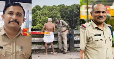 Police rescue elderly man who attempted to commit suicide by jumping into Valapattanam river
