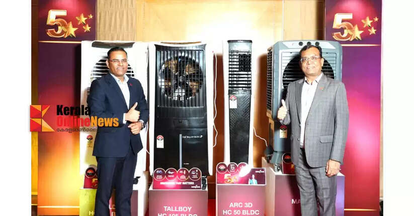 Kenstar launches 5-star rated air cooler range