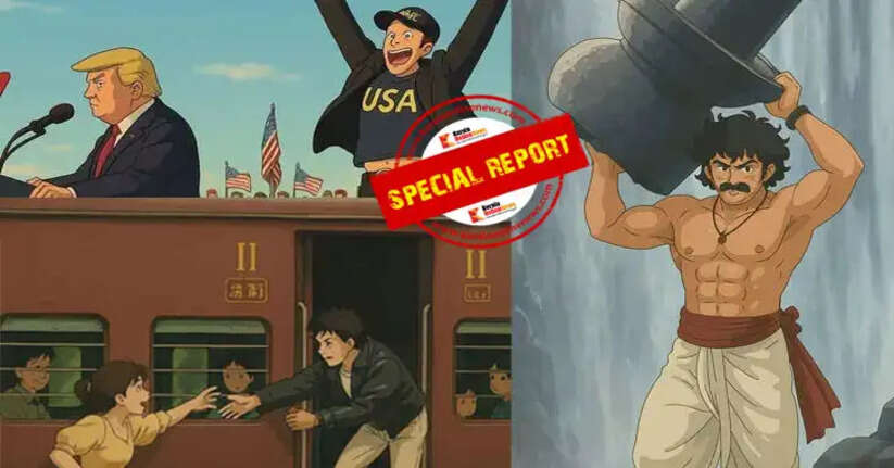 Trump, Modi and Bahubali; The world is on the Ghibli trend