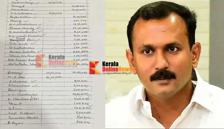 'Monthly Payoff' Case: Chief Minister is also an accused; the truth will only emerge through a CBI probe; Shone George reveals details from Sasidharan Kartha's diary.