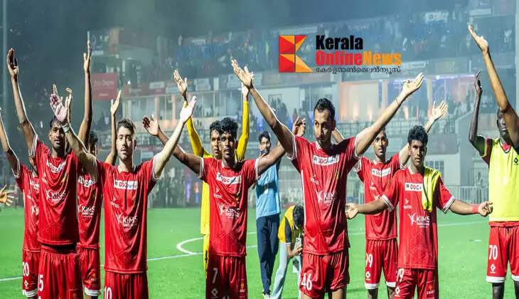 Kannur Warriors defeat Thrissur Magic FC; Kannur Warriors reach semi-finals of Super League Kerala