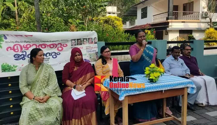 The writer's religion is humanity, says Ambujam Kadambur