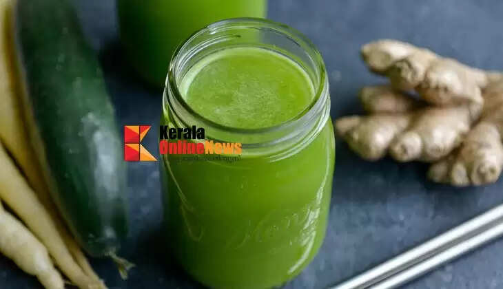 Cucumber ginger juice