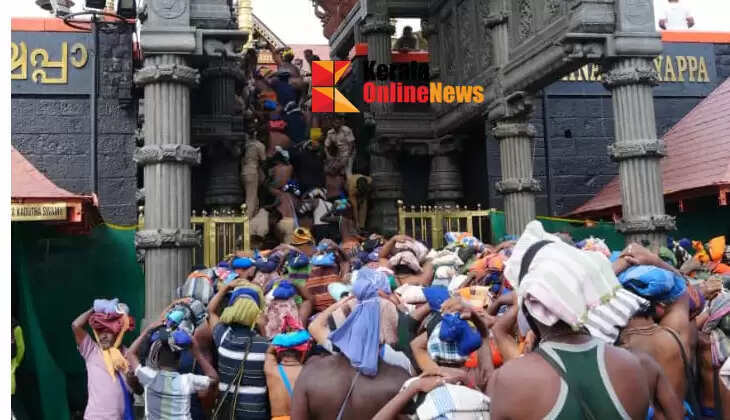 The sight is not enough... The flow of devotees in Sabarimala crosses one million