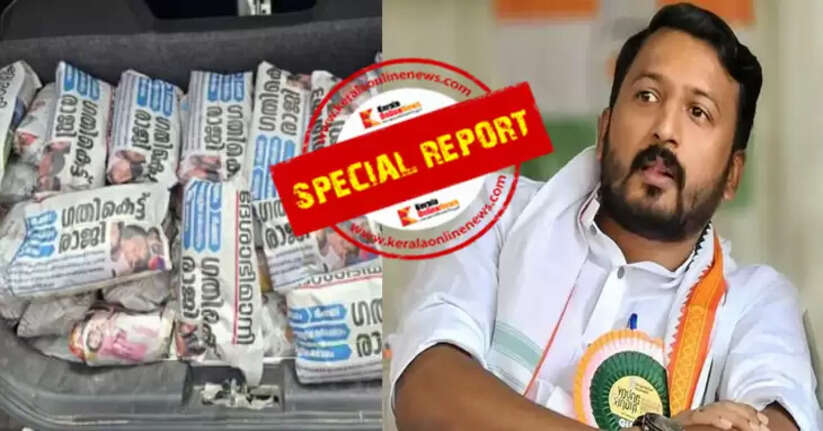 Campaign against Rahul Mangkoota in Potichor: DYFI activists distribute Potichor to district hospital patients and associates in a newspaper that carries news of his resignation